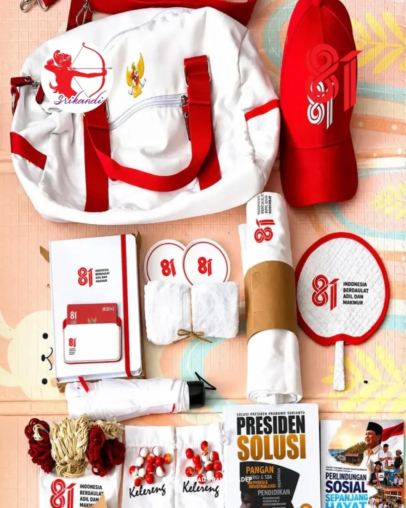 Isi Goodie Bag HUT RI Ke 81 