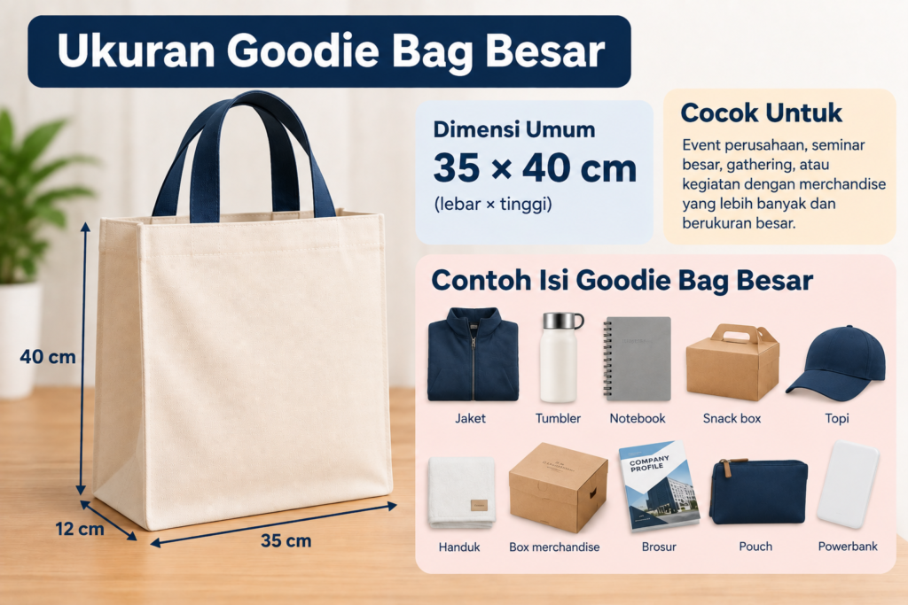 Ukuran Goodie Bag Besar